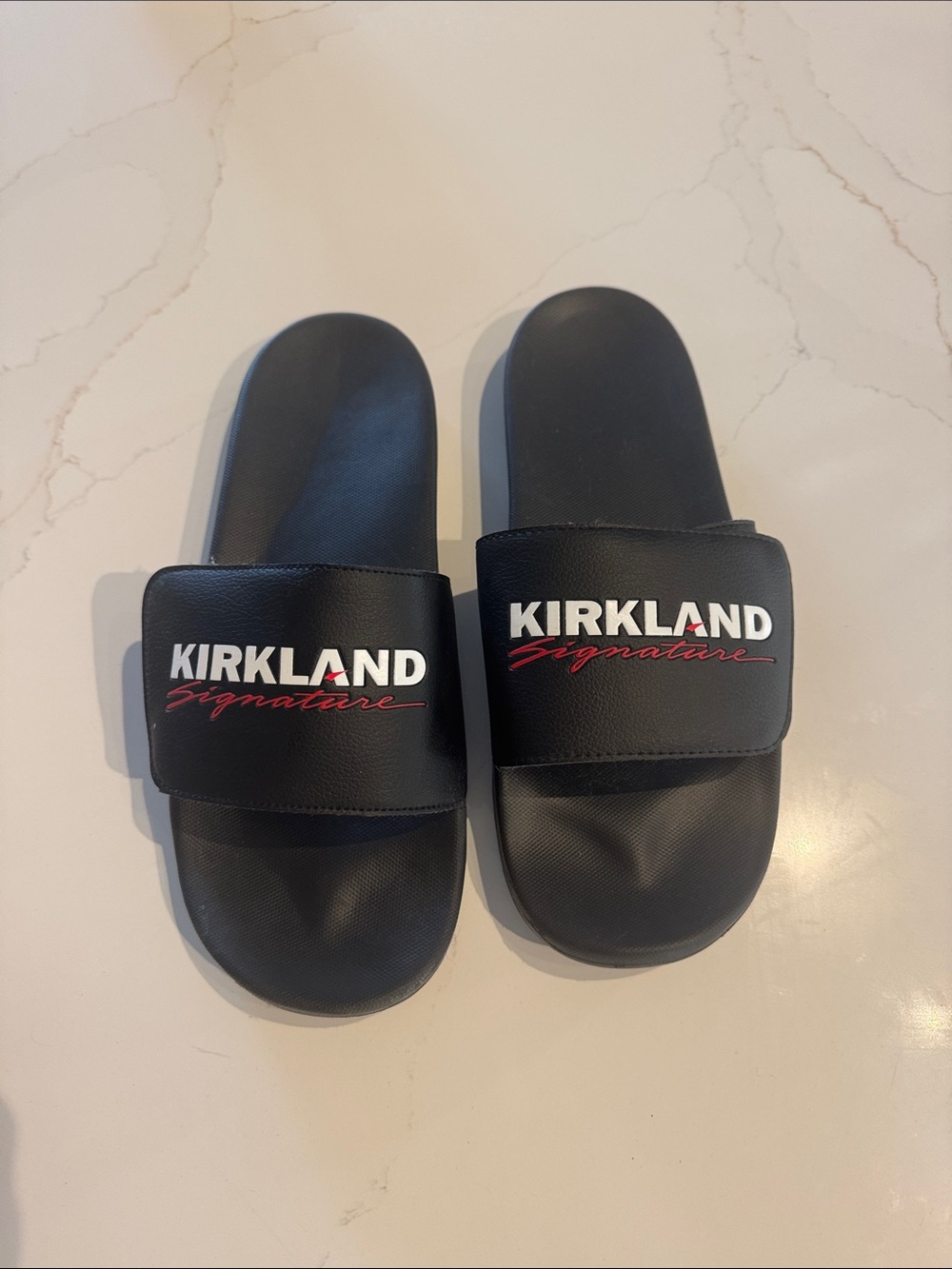 Kirkland Signature Black Slide Sandals